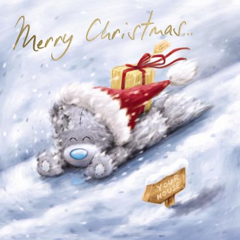 Merry Christmas Softly Drawn Me to You Bear Christmas Card £2.09